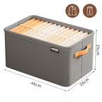 Kleiderschrank-Organizer aus Vliesstoff – Aufbewahrungsbox für Hosen, Pullover und Jeans