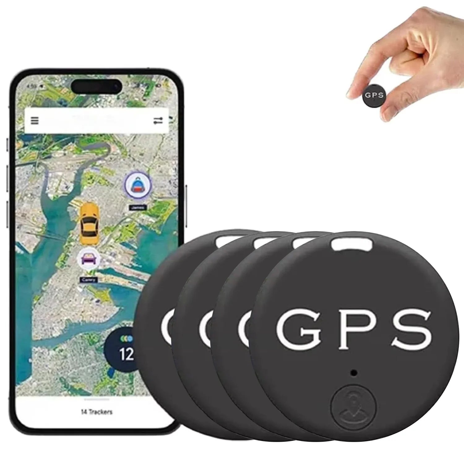 Mini GPS Tracker Anti-Lost – Localizzatore Bluetooth per Auto e Veicoli