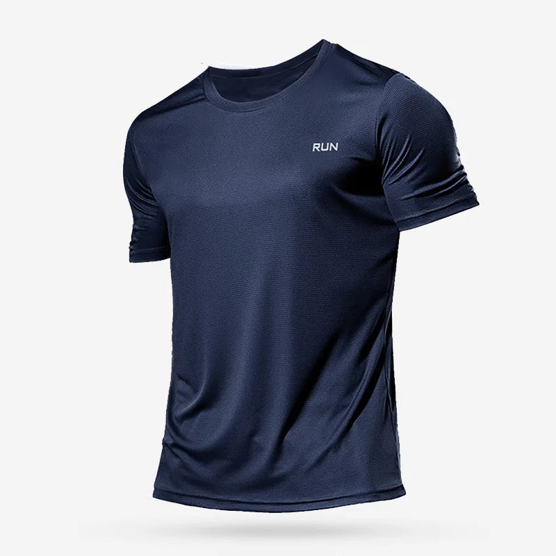 Maglia Sportiva Uomo Asciugatura Rapida – T-Shirt Compressione per Running, Calcio e Fitness