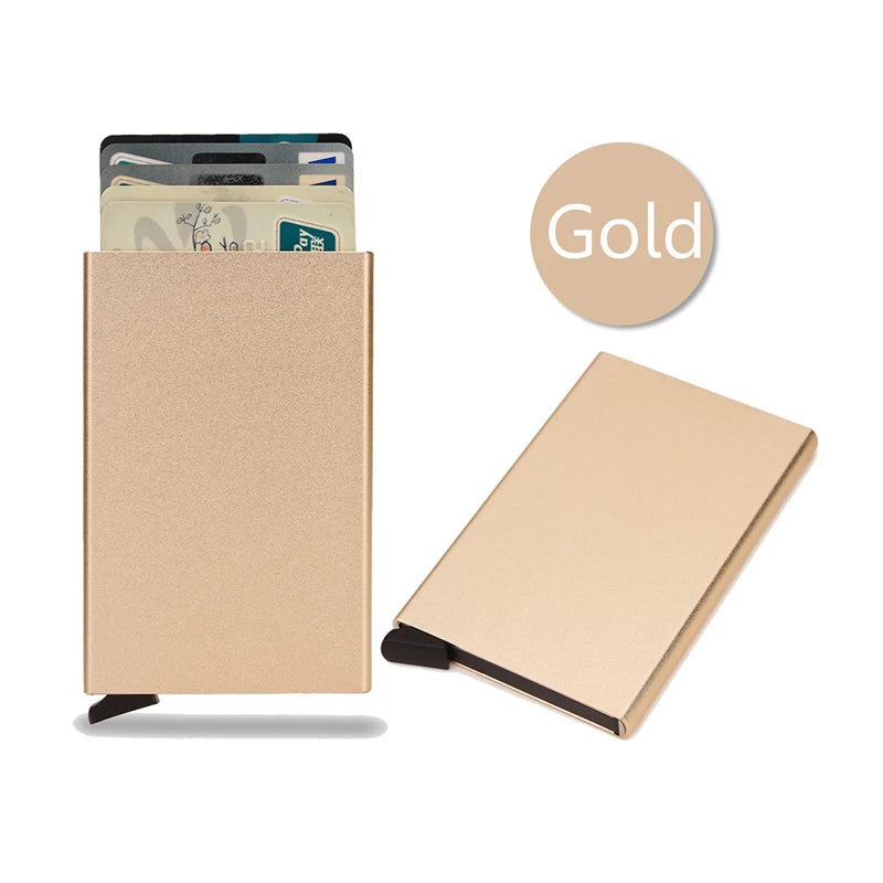 Portafoglio Slim RFID con Porta Carte Pop-Up – Uomo e Donna