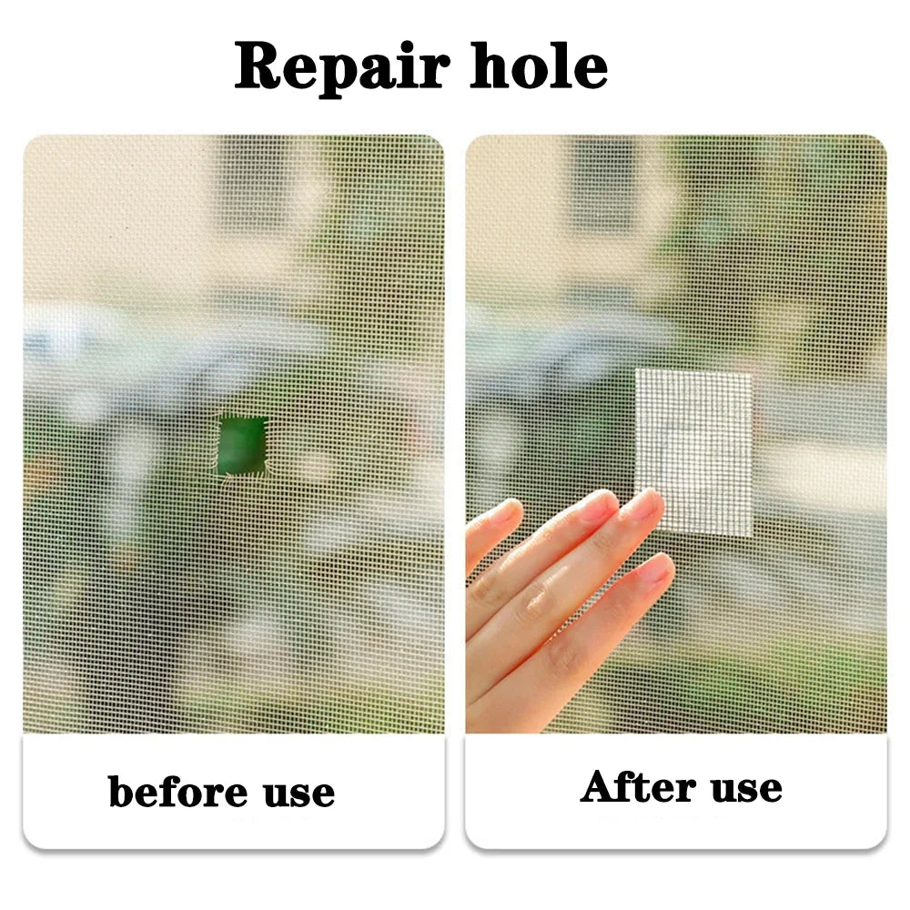 Self-Adhesive Mosquito Net Repair Tape – Waterproof Window Screen Patch