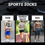 3 Pairs Anti-Slip Football Socks Men Sock Short Long Tube Soccer Basketball Sport Breathable Deodorous 39-45 Running Hiking