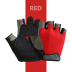 Guanti Senza Dita Traspiranti Antiscivolo – Unisex per Palestra, Ciclismo, Pesca e Sport Outdoor