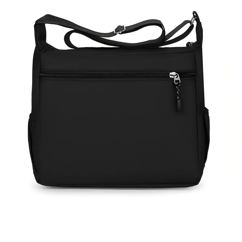 Borsa a Tracolla Uomo in Oxford – Messenger Bag Casual con Tasche Multiple