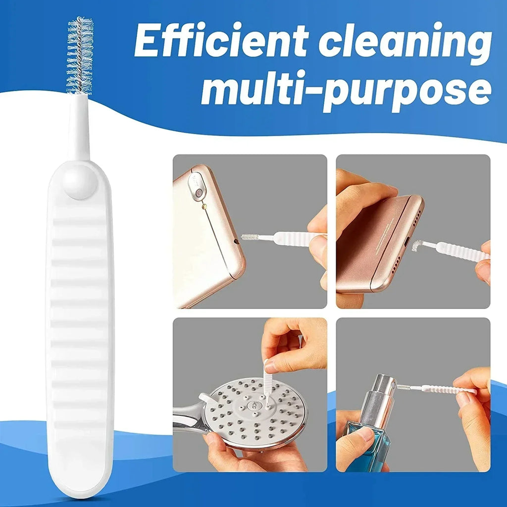 Kit Pulizia Smartphone – Spazzole, Tappi Antipolvere e Pennelli per iPhone, Samsung, Xiaomi