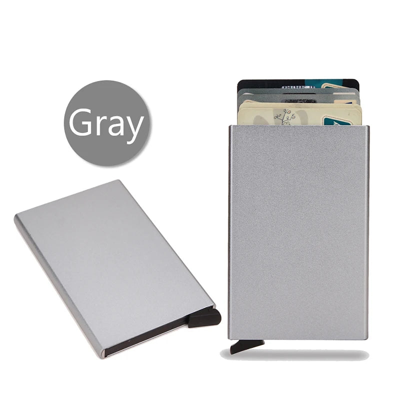 Portafoglio Slim RFID con Porta Carte Pop-Up – Uomo e Donna