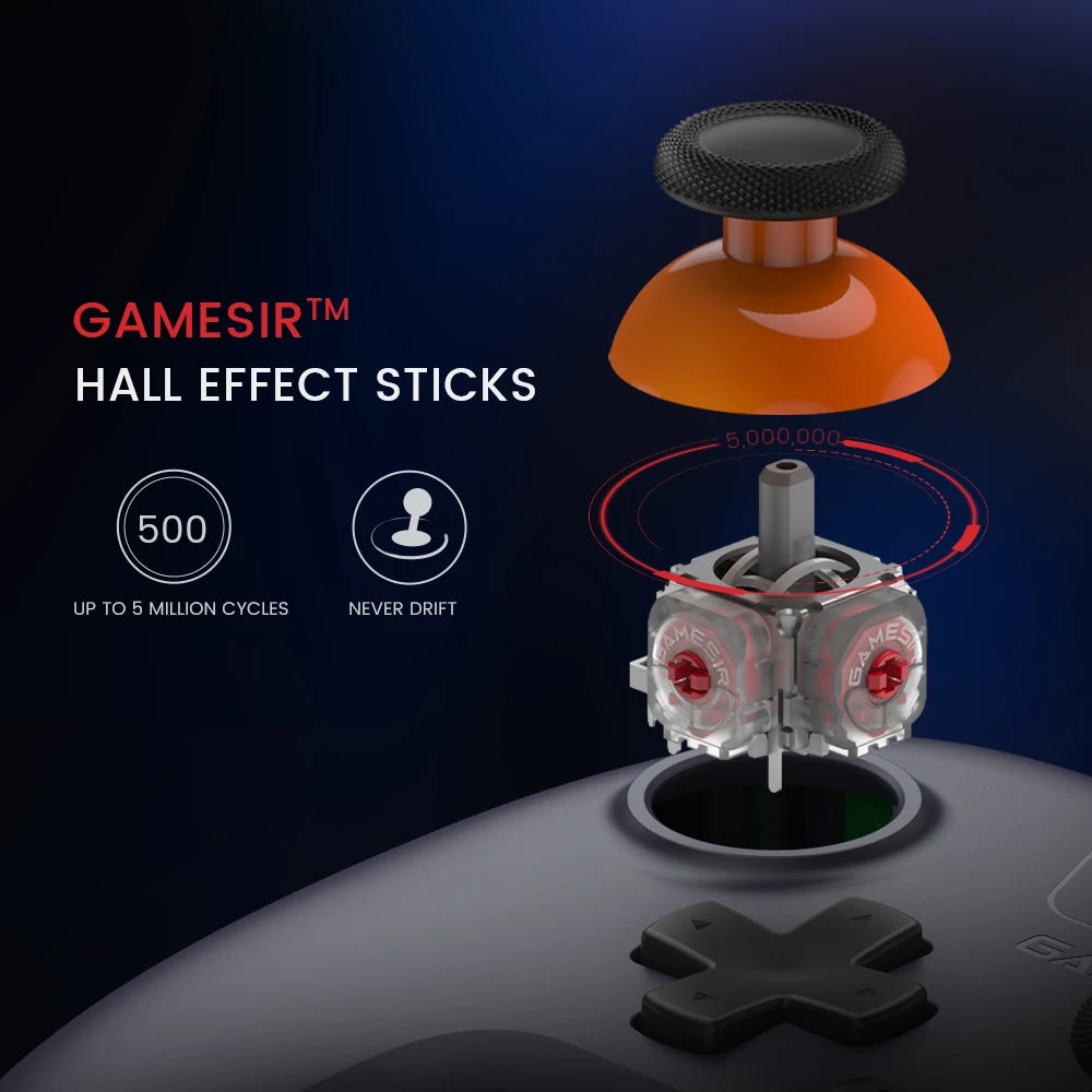 GameSir Nova Lite – Controller Hall Effect per Switch, PC, iOS e Android
