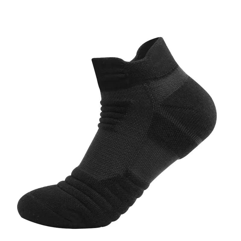 Calzini Sportivi Traspiranti a Rete con Spugna – Set 3 Paia per Running, Trekking e Sport