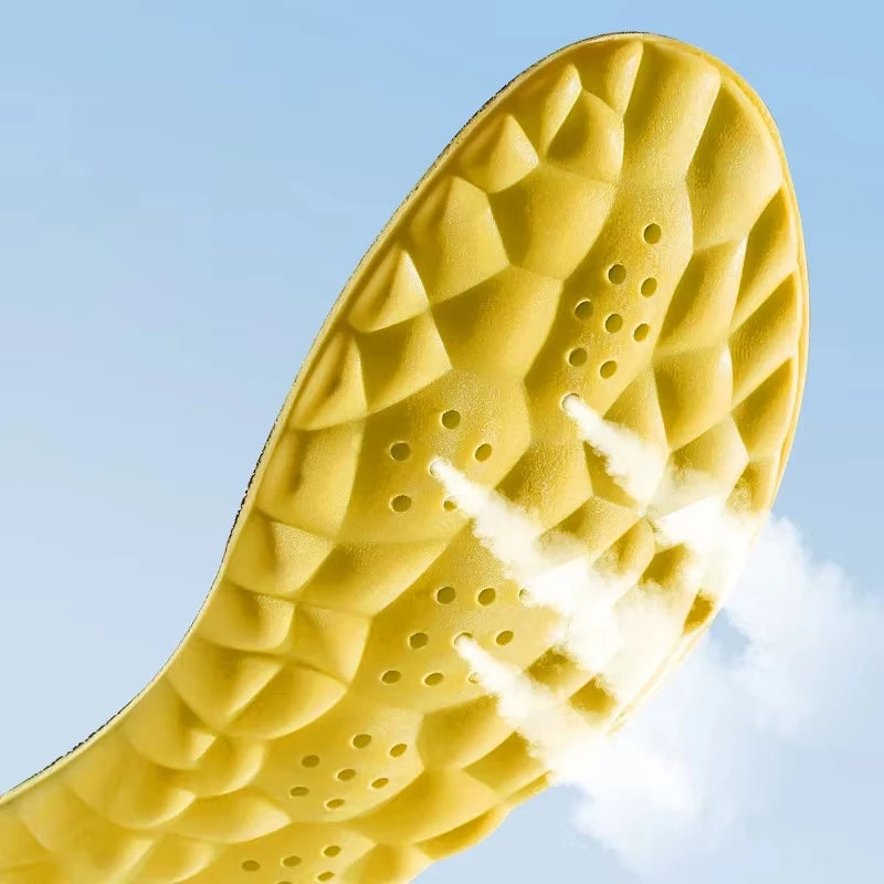Solette Sportive 4D Cloud Technology – Ammortizzanti, Traspiranti e Ortopediche per Running e Uso Quotidiano