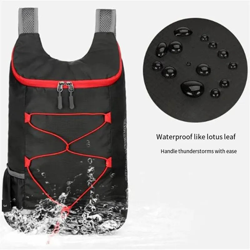 Zaino Pieghevole Outdoor 20L – Ultraleggero, Impermeabile, per Trekking e Viaggio