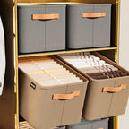 Kleiderschrank-Organizer aus Vliesstoff – Aufbewahrungsbox für Hosen, Pullover und Jeans