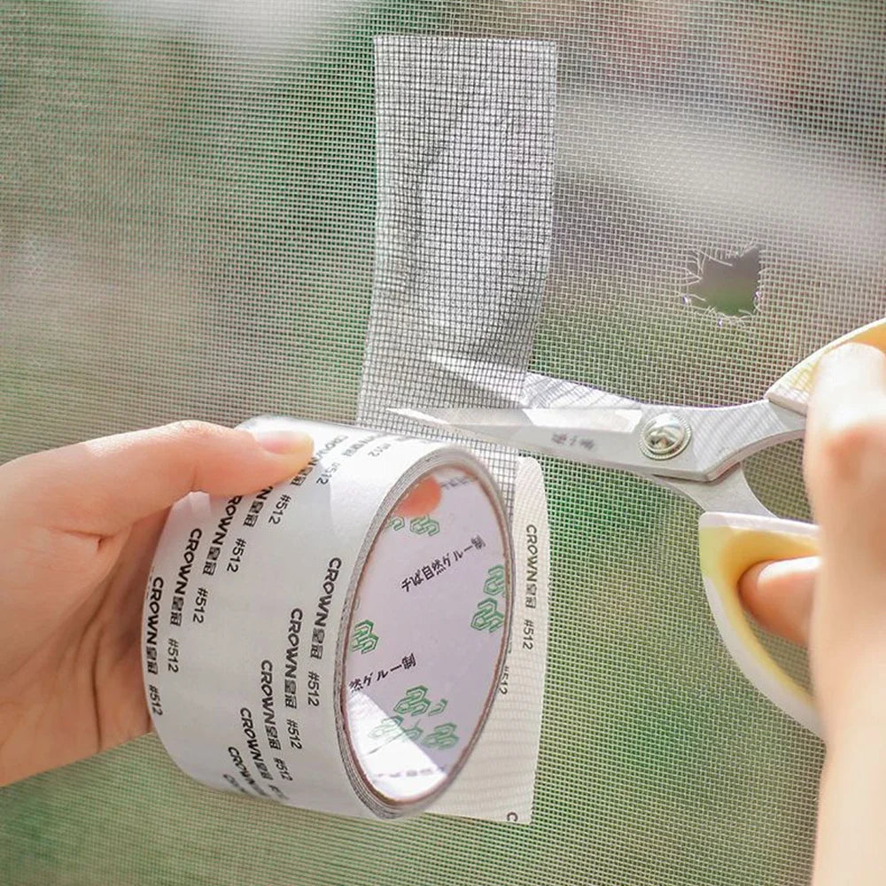Self-Adhesive Mosquito Net Repair Tape – Waterproof Window Screen Patch