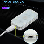 Luce LED Touch Wireless per Interni Auto – Ricarica USB, Soffitto e Portiera