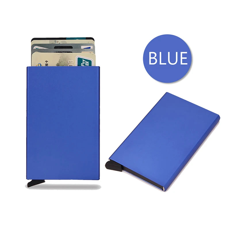 Portafoglio Slim RFID con Porta Carte Pop-Up – Uomo e Donna
