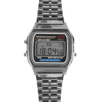 Orologio Digitale LED F91W con Cinturino in Acciaio – Unisex Multifunzione Sport ed Eleganza