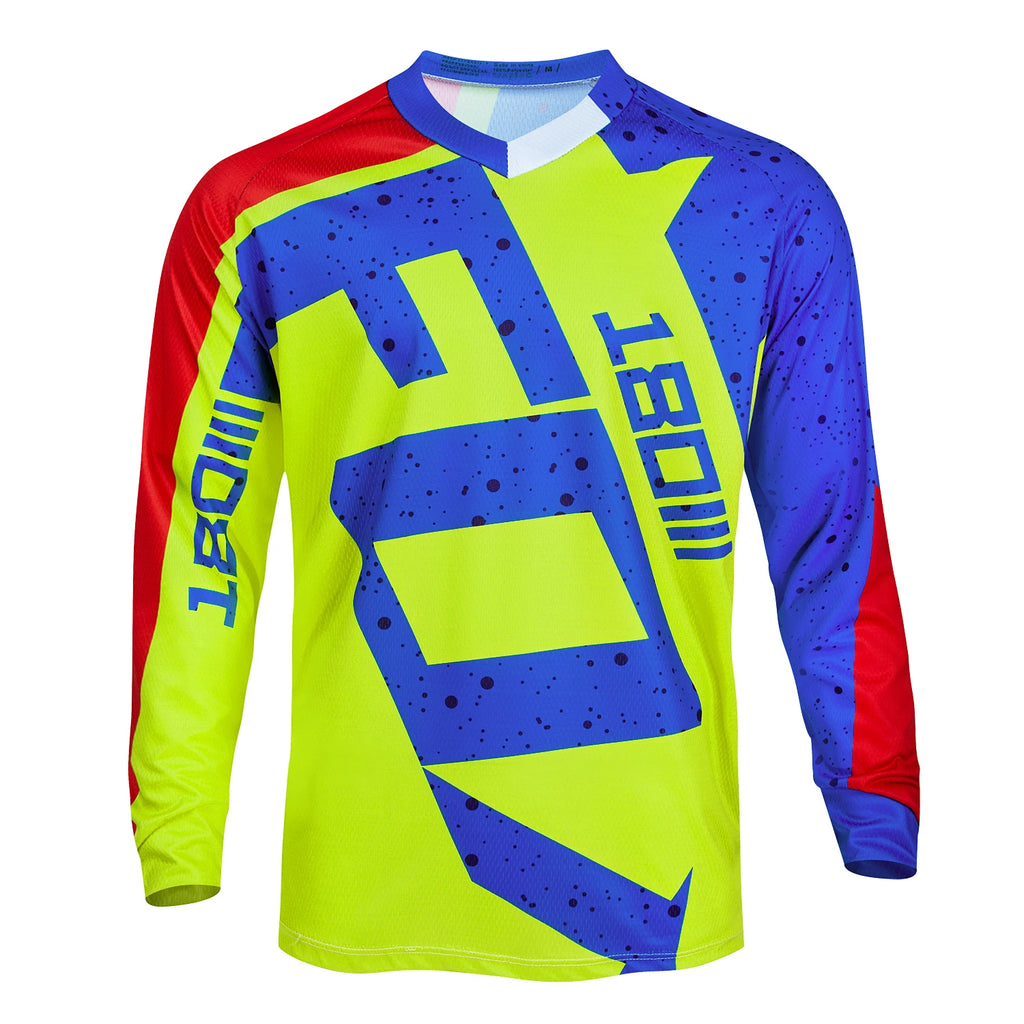 T-Shirt Uomo Manica Lunga in Cotone – Outdoor, Moto e Sport con Stampa Grafica, Taglie S–6XL