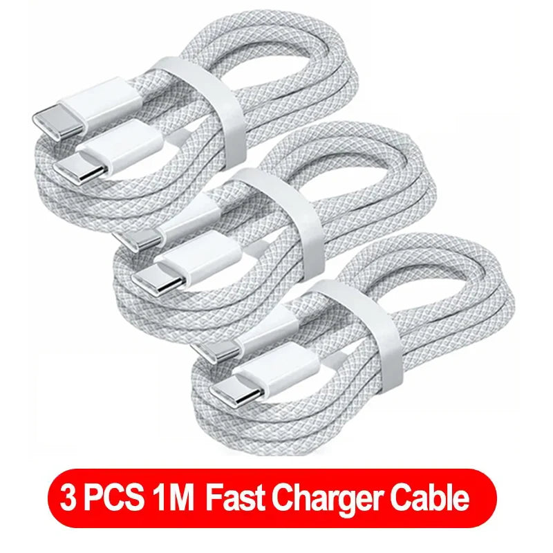 Cavo USB-C a USB-C PD 100W Ricarica Rapida con E-Marker – Compatibile iPhone, Samsung, Xiaomi