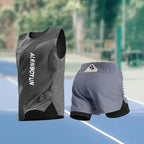 Sommer-Sportset für Herren – Schnelltrocknendes Tanktop und Shorts für Running, Marathon und Basketball