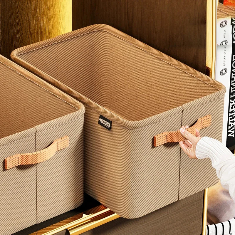 Organizer Armadio in TNT – Contenitore per Pantaloni, Maglioni e Jeans