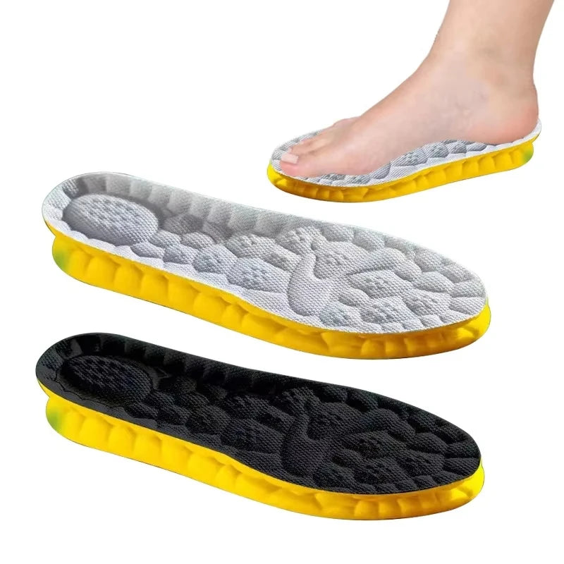 Solette Sportive 4D Cloud Technology – Ammortizzanti, Traspiranti e Ortopediche per Running e Uso Quotidiano