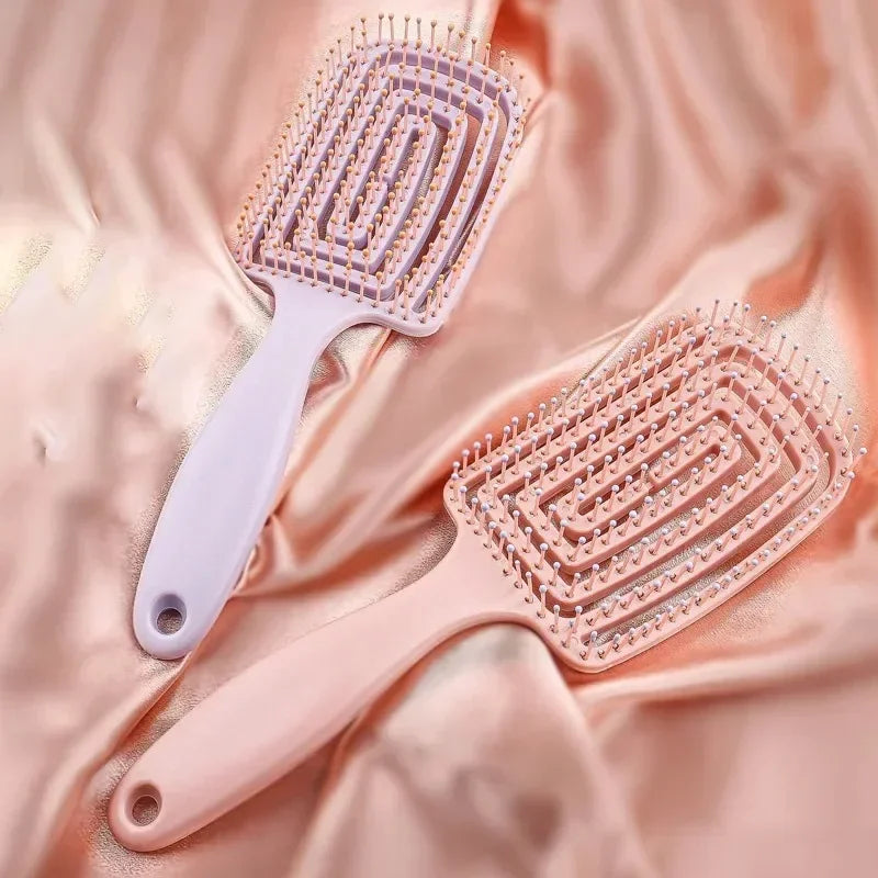 Pettine Massaggiante Antistatico per Capelli Bagnati – Spazzola Professionale Esfoliante