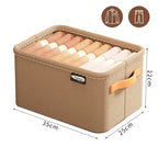 Kleiderschrank-Organizer aus Vliesstoff – Aufbewahrungsbox für Hosen, Pullover und Jeans