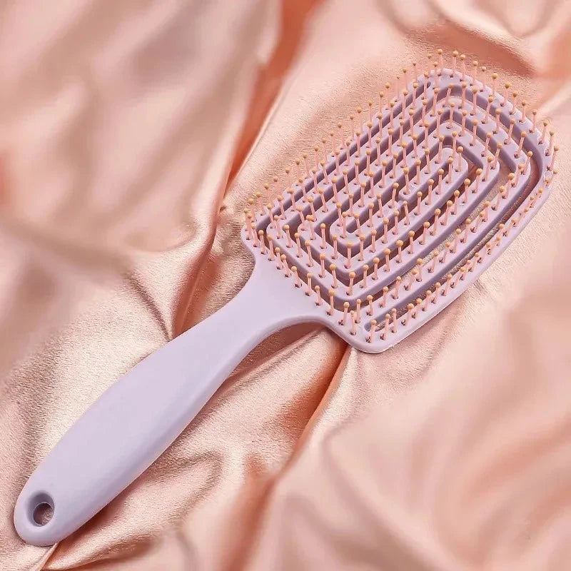 Pettine Massaggiante Antistatico per Capelli Bagnati – Spazzola Professionale Esfoliante