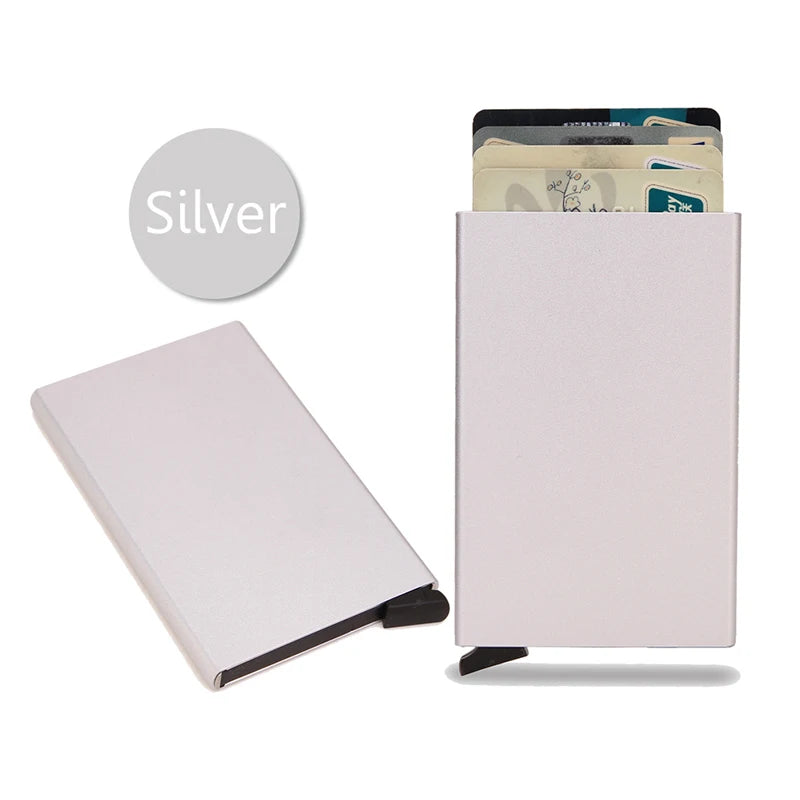 Portafoglio Slim RFID con Porta Carte Pop-Up – Uomo e Donna