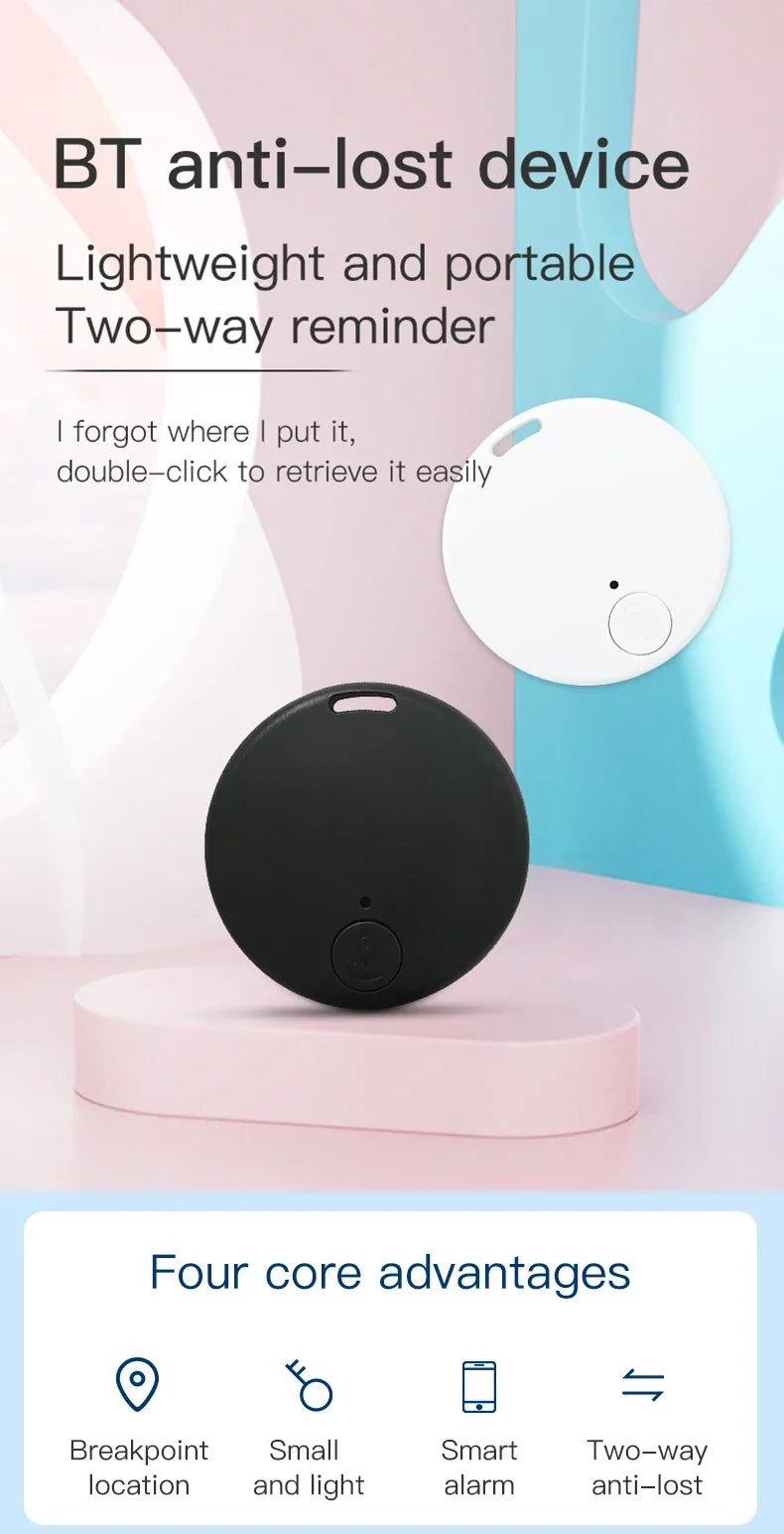 Mini GPS Tracker Anti-Lost – Localizzatore Bluetooth per Auto e Veicoli