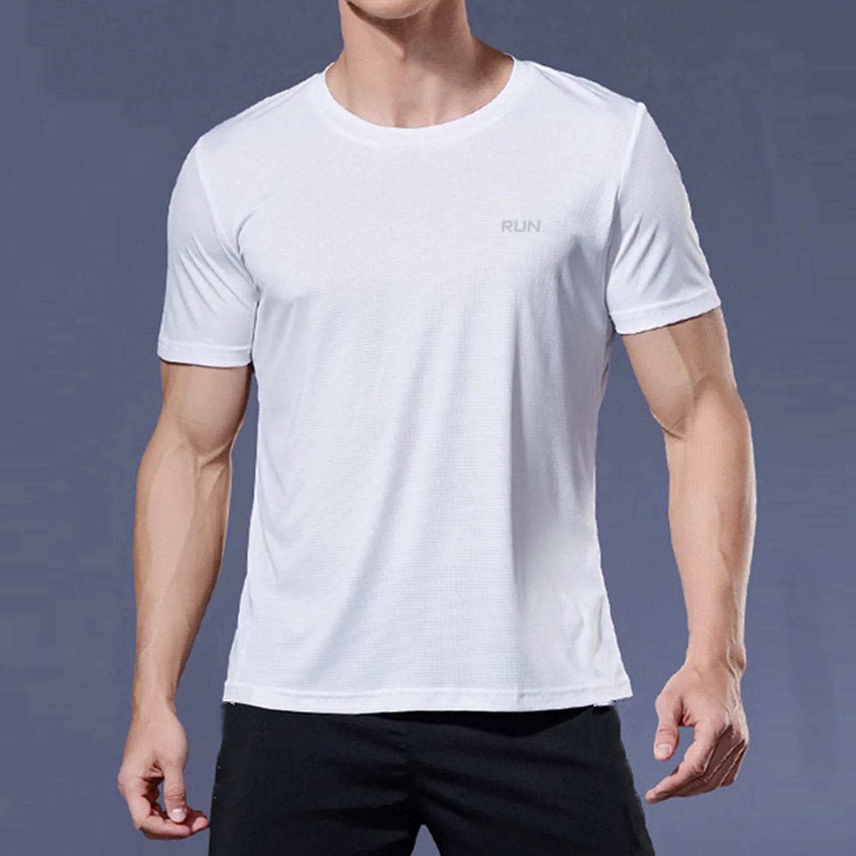 Maglia Sportiva Uomo Asciugatura Rapida – T-Shirt Compressione per Running, Calcio e Fitness