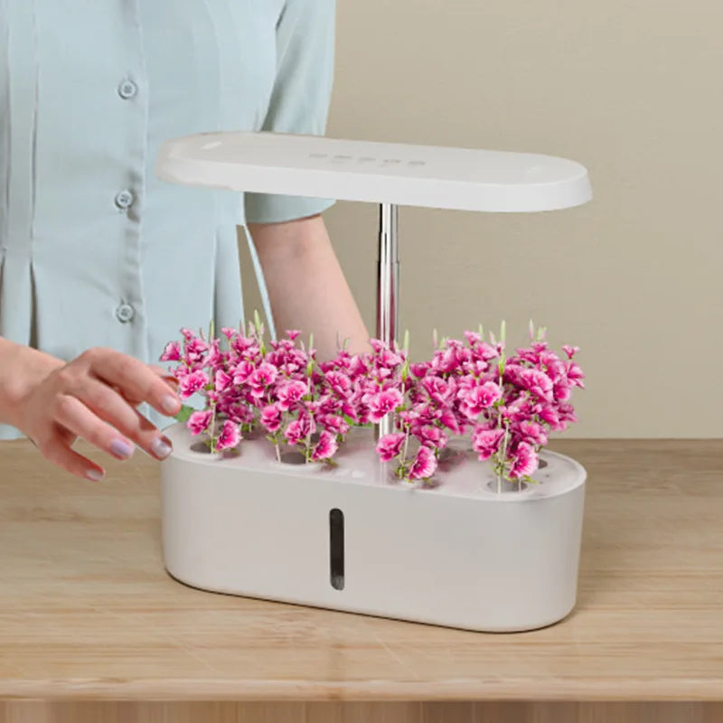 Intelligentes Hydroponik-System für Gemüse und Blumen – Automatische erdlose Kultivierung