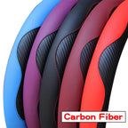 Lenkradbezug aus PU-Leder in Carbon-Optik – Universal 37-38 cm, 13 Farben