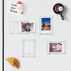 Mini cornici magnetiche per foto 2,5’’×3,5’’ – Confezione da 1, 5 o 10