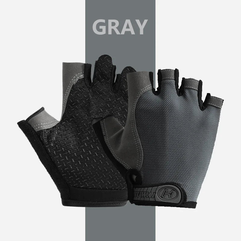 Guanti Senza Dita Traspiranti Antiscivolo – Unisex per Palestra, Ciclismo, Pesca e Sport Outdoor