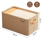 Kleiderschrank-Organizer aus Vliesstoff – Aufbewahrungsbox für Hosen, Pullover und Jeans