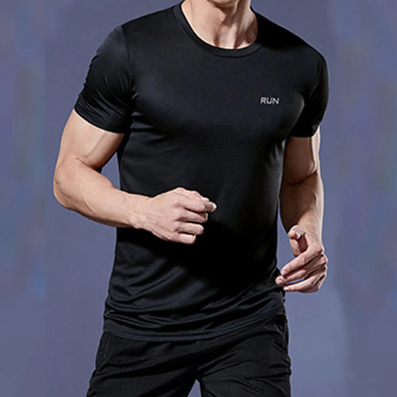 Maglia Sportiva Uomo Asciugatura Rapida – T-Shirt Compressione per Running, Calcio e Fitness