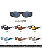 Talon Sonnenbrille — Retro-Rechteckrahmen