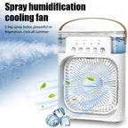 Portable Desktop Air Cooler — 3-in-1 USB Fan