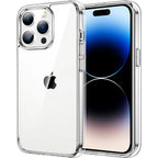 Cover Trasparente Anti-Ingiallimento per iPhone – Compatibile con iPhone 7 fino a 16 Pro Max