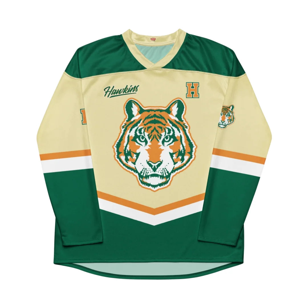 Hawkins High School No.8 Hockey Jersey – Men's Long-Sleeve Top