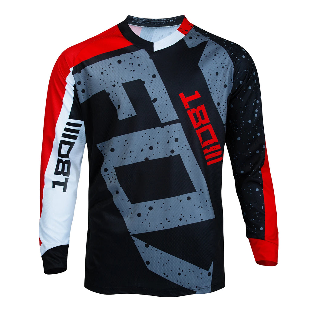 T-Shirt Uomo Manica Lunga in Cotone – Outdoor, Moto e Sport con Stampa Grafica, Taglie S–6XL