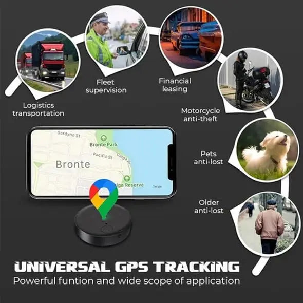 Mini GPS Tracker Anti-Lost – Localizzatore Bluetooth per Auto e Veicoli