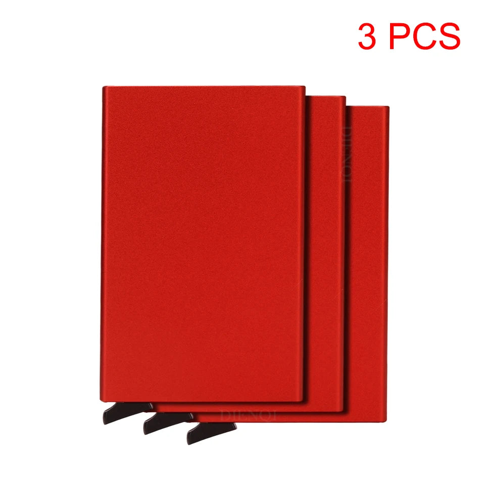 Portafoglio Slim RFID con Porta Carte Pop-Up – Uomo e Donna
