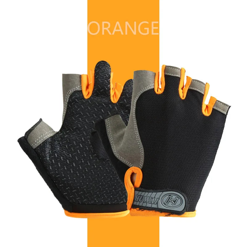 Guanti Senza Dita Traspiranti Antiscivolo – Unisex per Palestra, Ciclismo, Pesca e Sport Outdoor