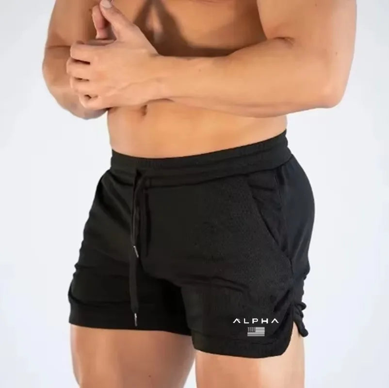 Men's Printed Fitness Vest & Shorts Set – Quick-Dry Basketball Activewear