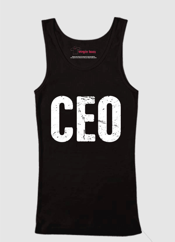 CEO Tank Top — Graphic Print Unisex