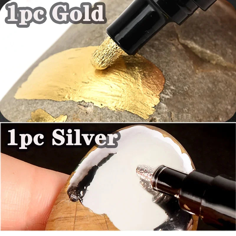 DIY-Spiegel-Chrommarker – Gold, Silber, Kupfer – Spiegeleffekt