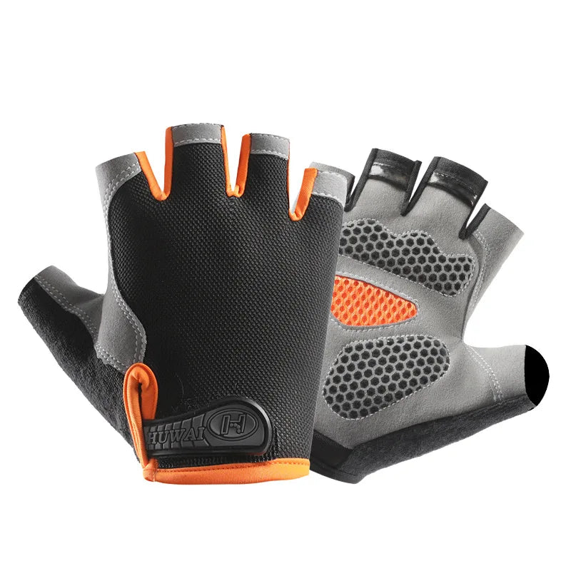 Guanti Senza Dita Traspiranti Antiscivolo – Unisex per Palestra, Ciclismo, Pesca e Sport Outdoor