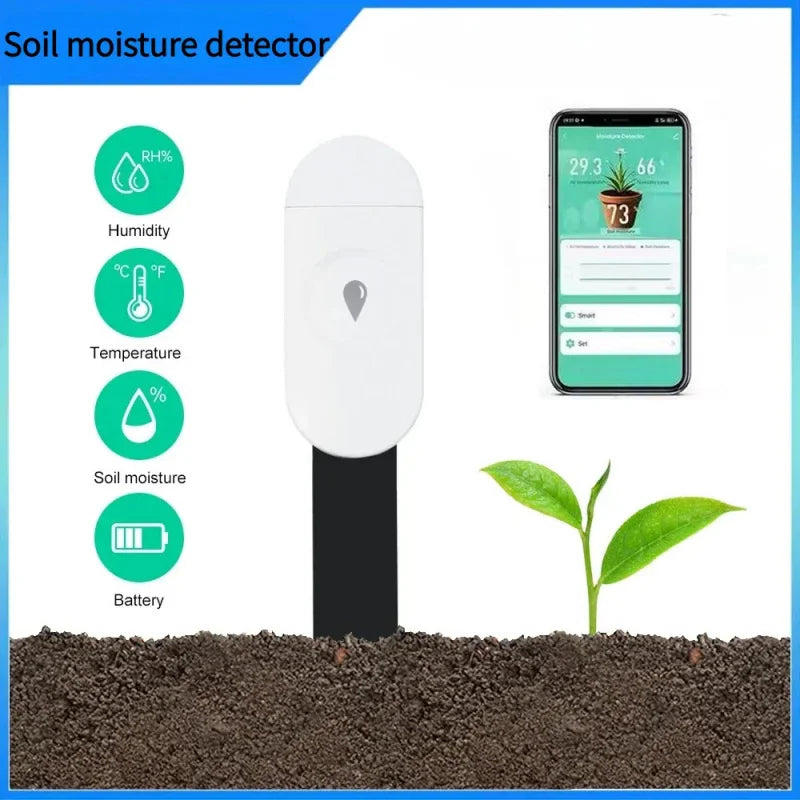 Sensore di Umidità del Suolo per Giardino e Prato – Monitor in Tempo Reale
