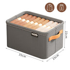 Kleiderschrank-Organizer aus Vliesstoff – Aufbewahrungsbox für Hosen, Pullover und Jeans